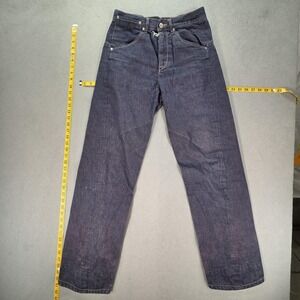 VTG Levis‎ Engineered Jeans Mens Dark Wash Regular Straight Twisted Fits 27x31